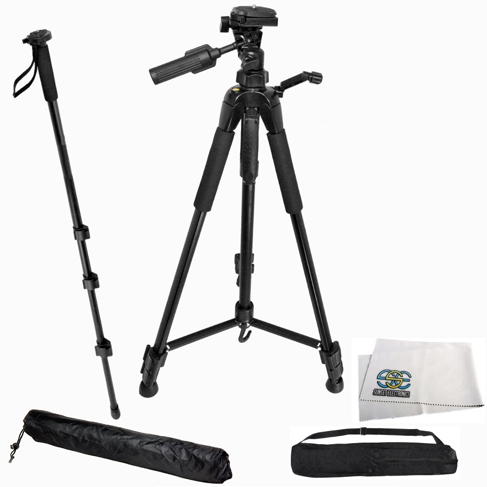 Amazon.com : Professional 72-inch Tripod 3-way Panhead Tilt Motion